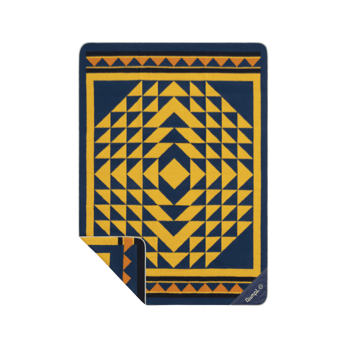 Merino Softwool Blanket - Quilted Amber
