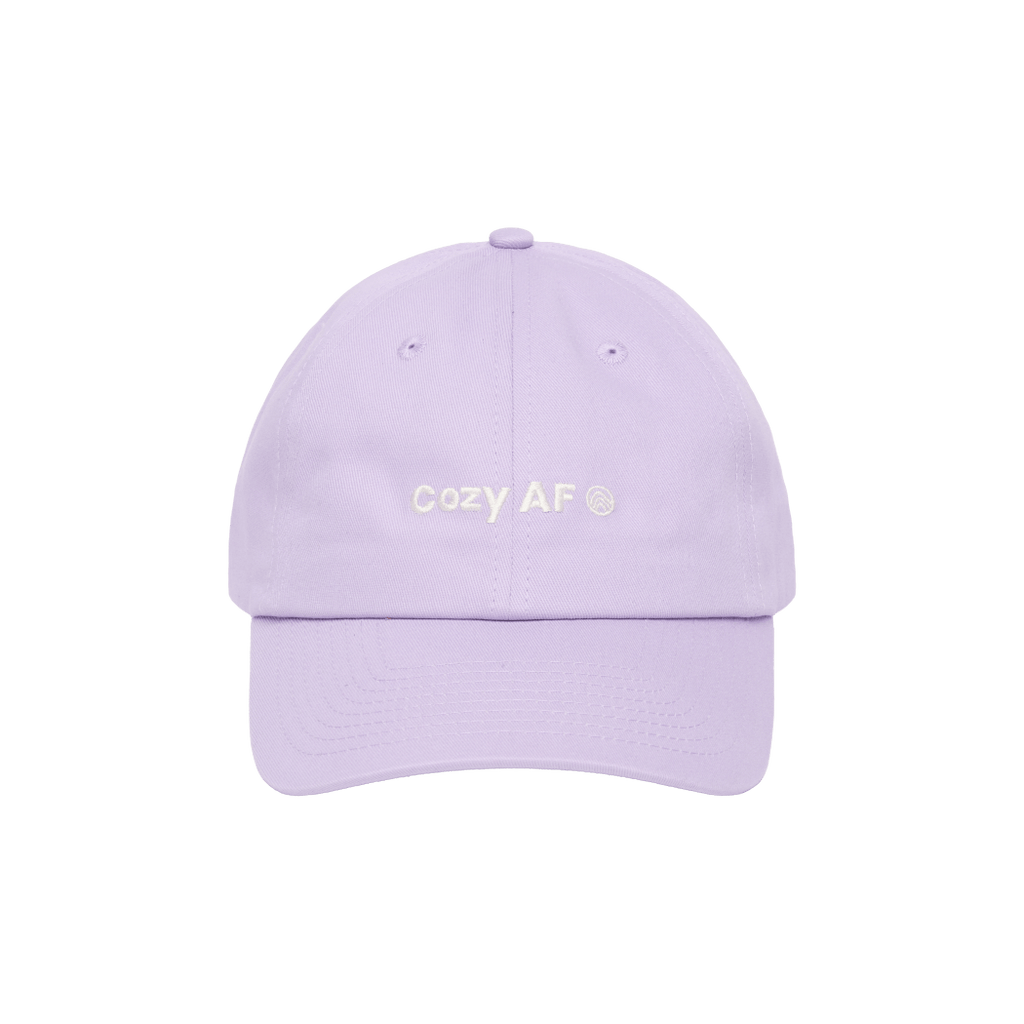 6 Panel Hat - Lavender Cozy AF