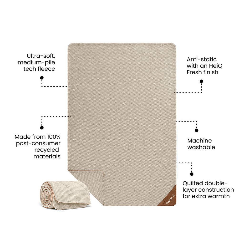 Après Fleece Blanket - Natural Cream