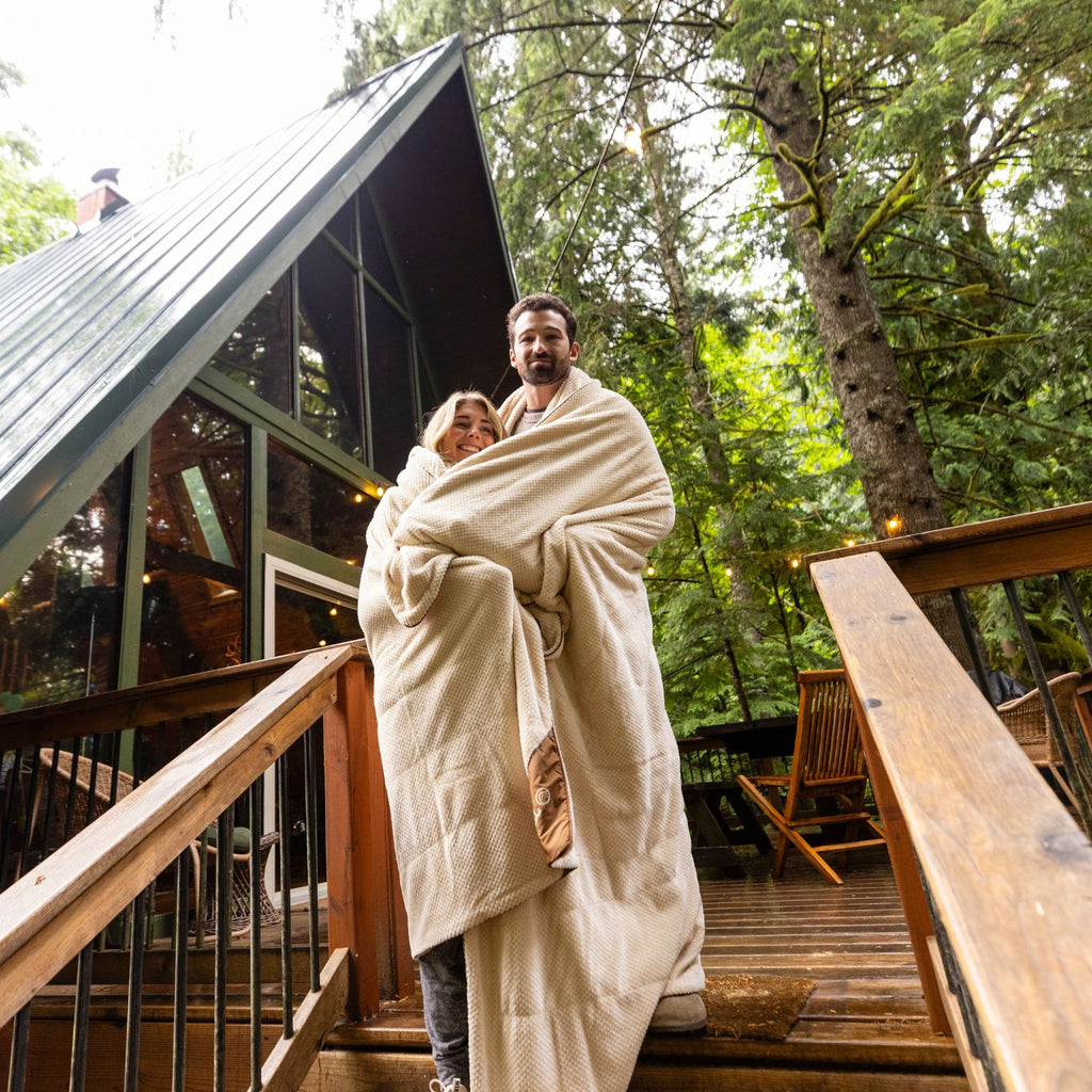 Après Fleece Blanket - Charcoal Grey