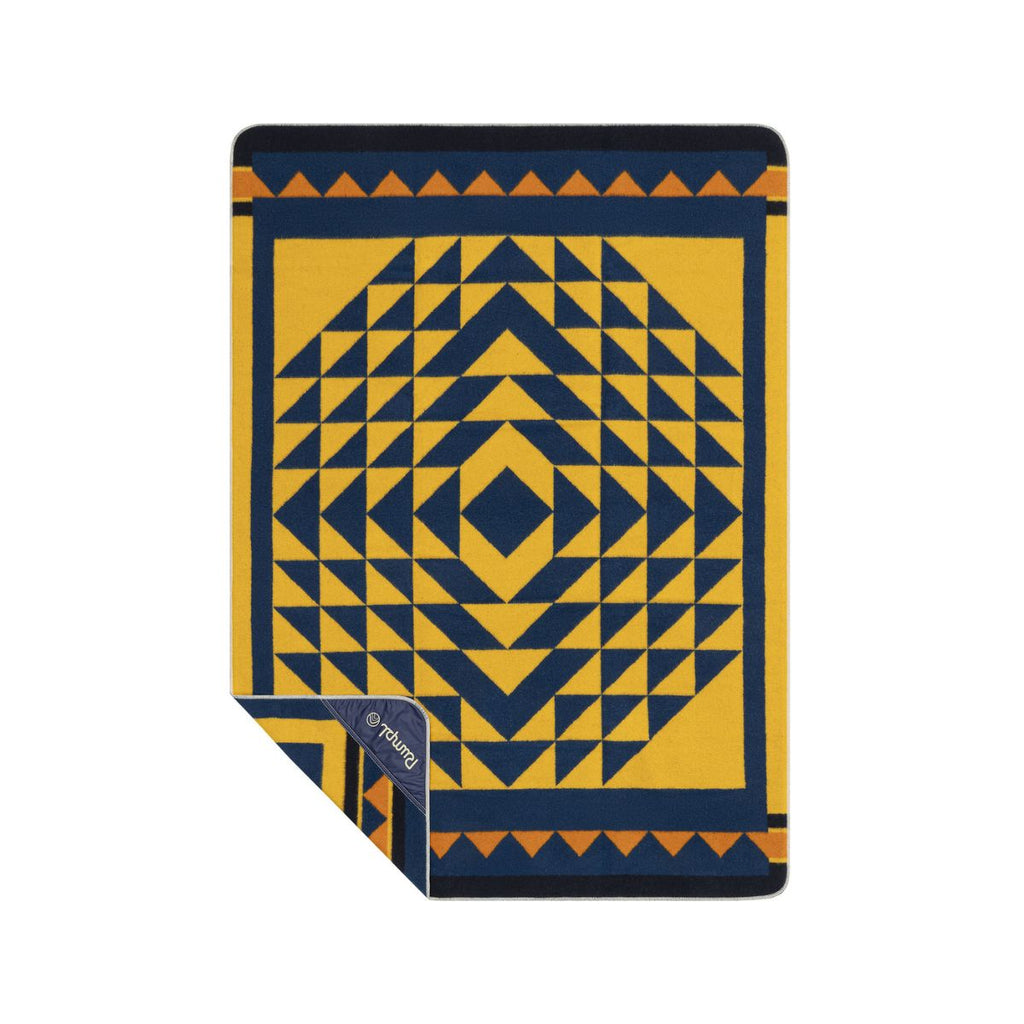 Merino Softwool Blanket - Quilted Amber