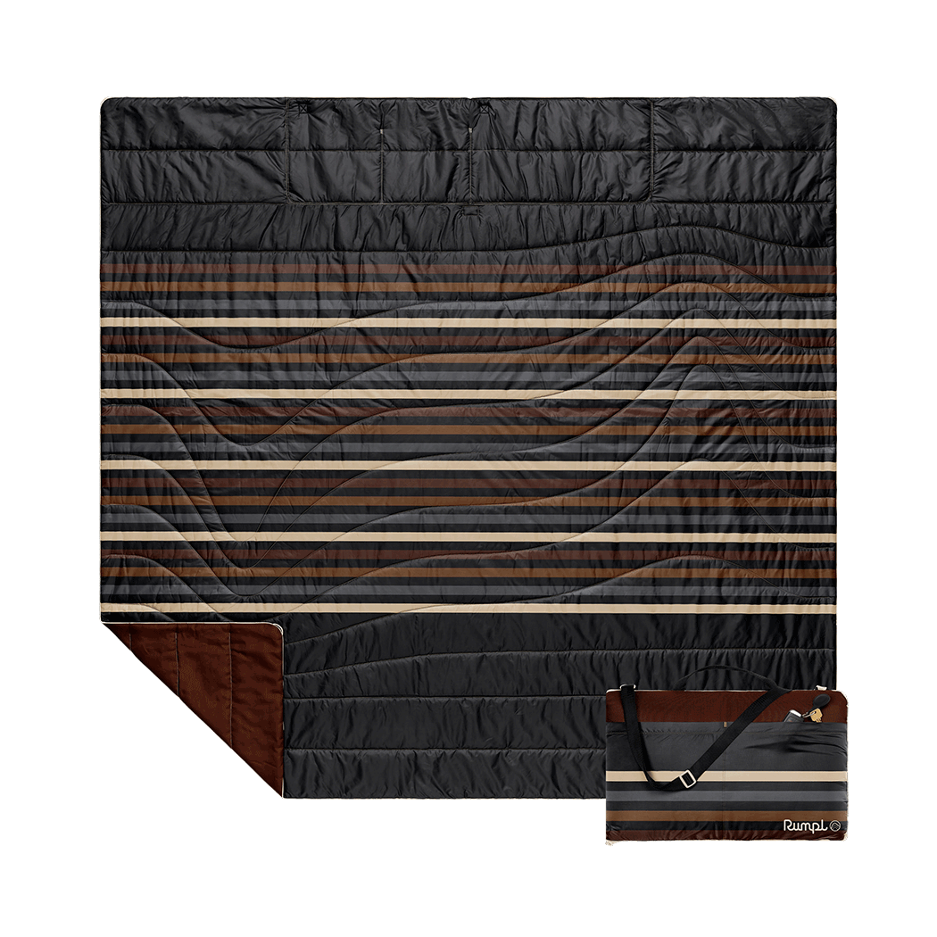 Stash Mat - Mocha Mini Stripes