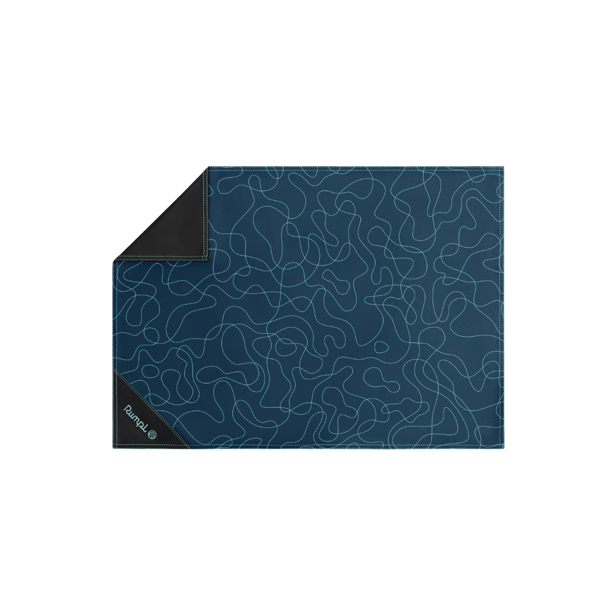 Pack Mat - Puzzled Blue