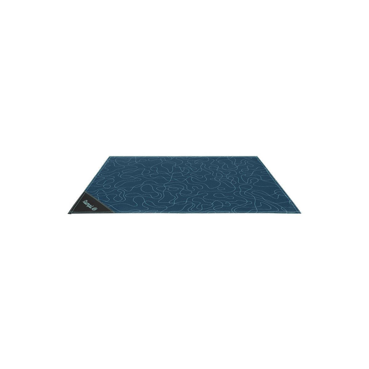 Pack Mat - Puzzled Blue