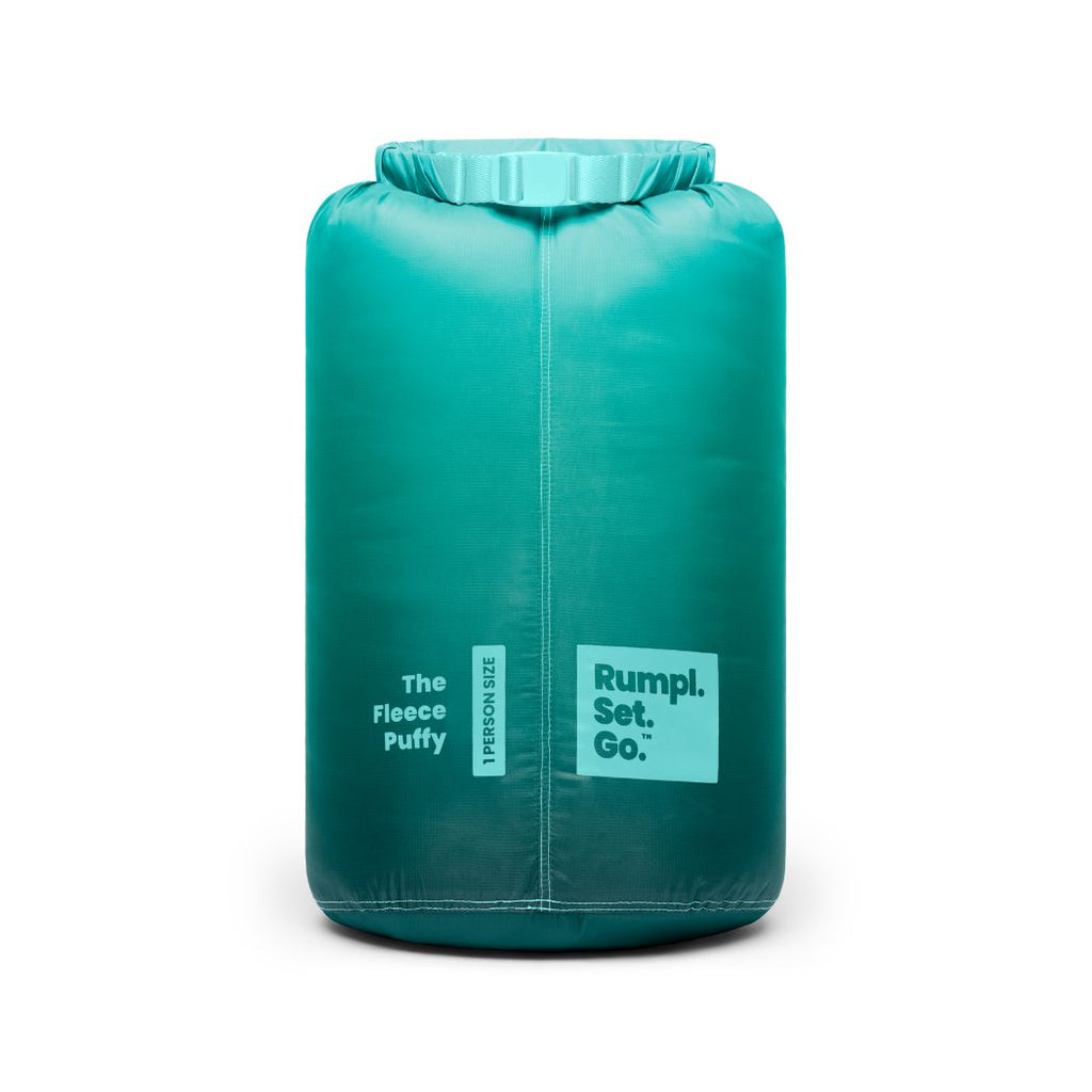 Fleece Puffy Blanket - Jade Fade