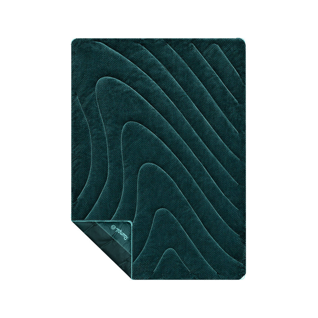 Fleece Puffy Blanket - Jade Fade
