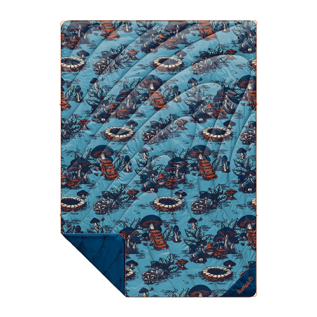 Original Puffy Blanket - Magic Mushrooms