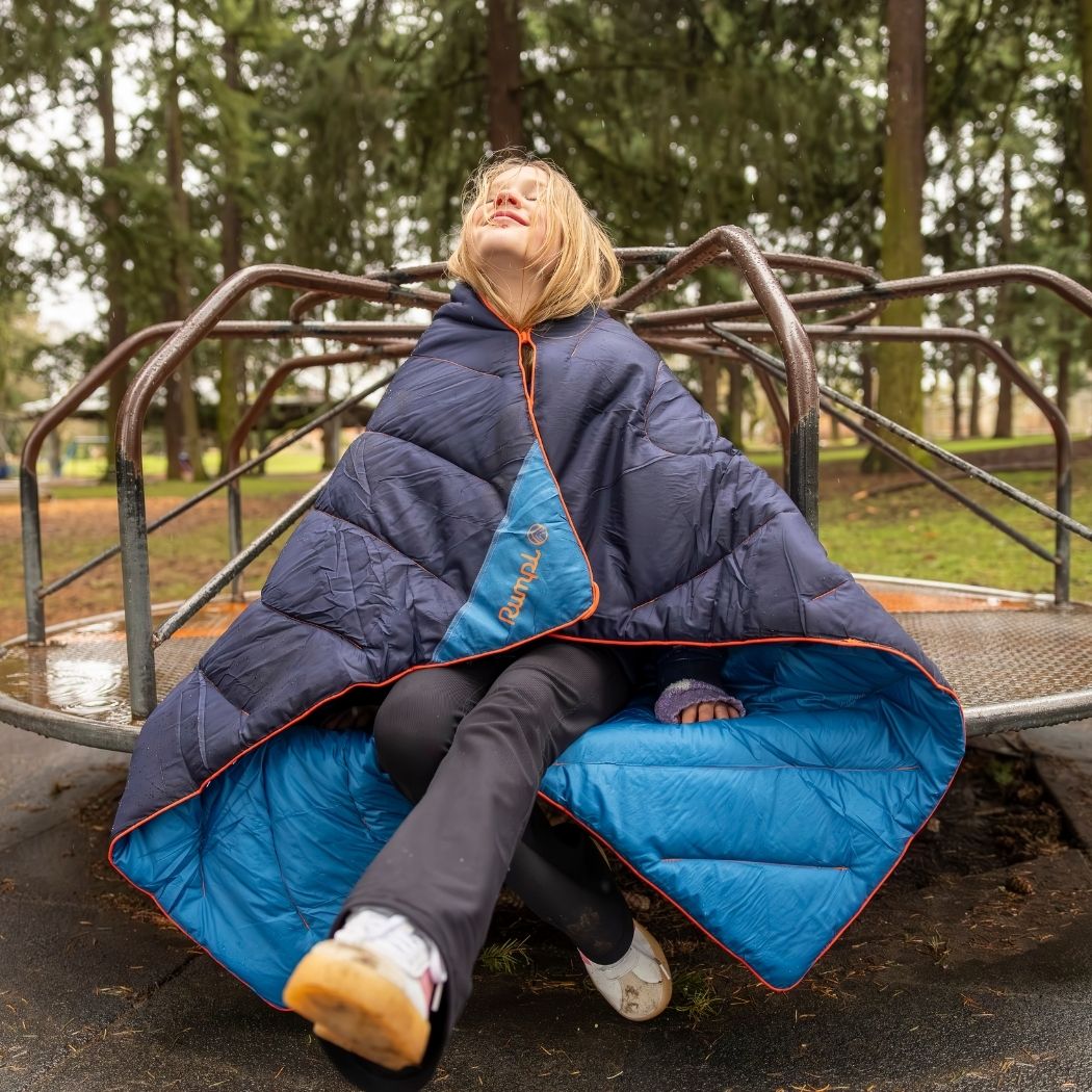 Original Puffy Blanket - Midnight Blue