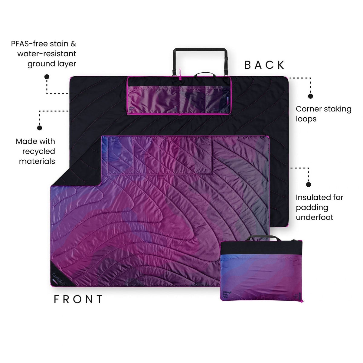 Stash Mat - Pinot Fade (Leatherman x North Drinkware)