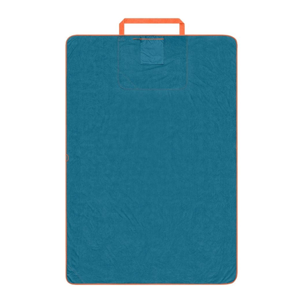 Tech Towel Tote - Midnight Retro Stripes