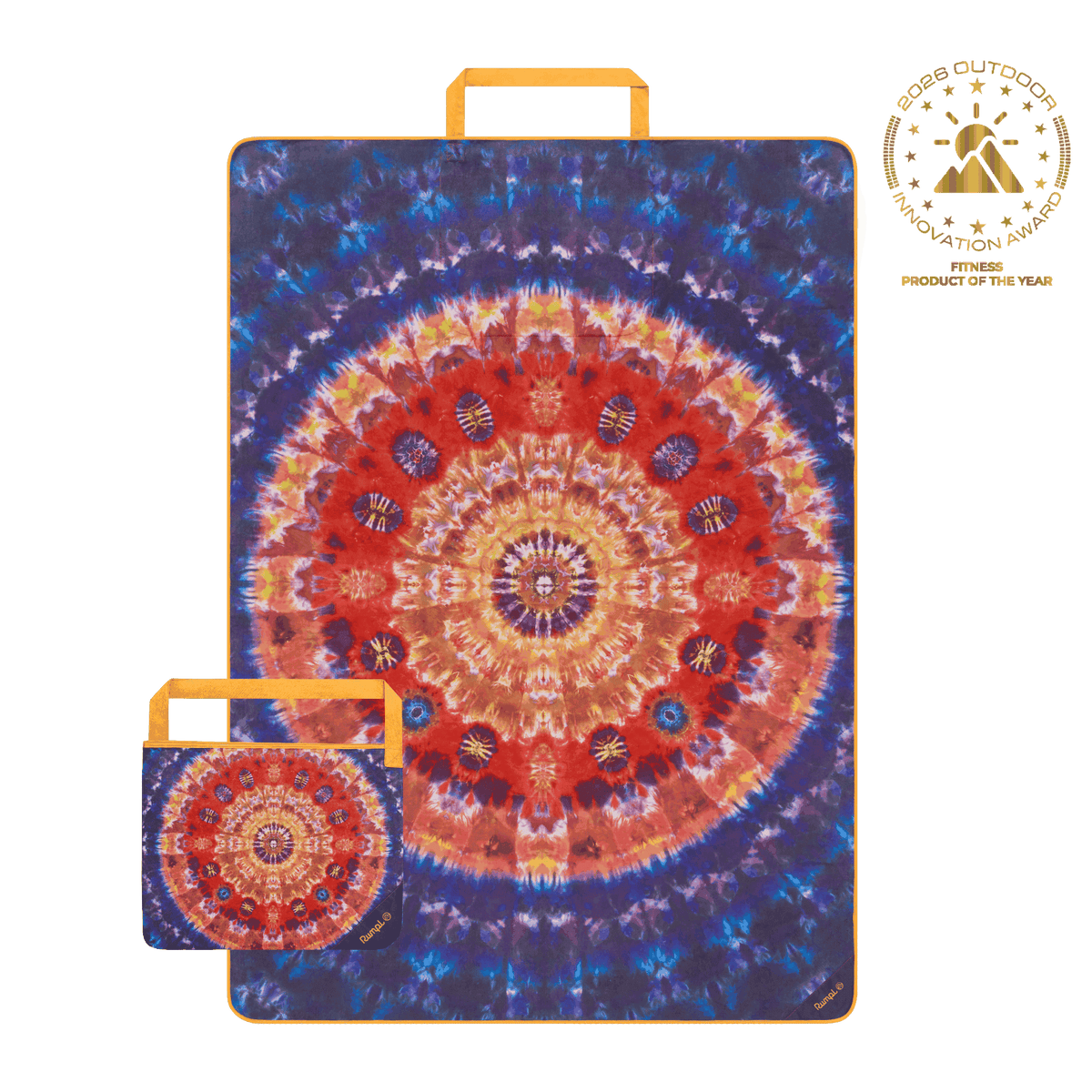 Tech Towel Tote - Tapestry Tie Dye